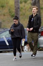 ARIEL WINTER and Levi Meaden Shopping at Urban Outfitters in Studio City 05/02/2018