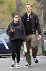 ARIEL WINTER and Levi Meaden Shopping at Urban Outfitters in Studio City 05/02/2018