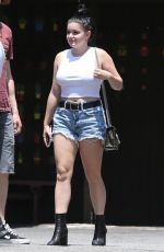 ARIEL WINTER in Cut-Off Denim Out in Los Angeles 05/15/2018
