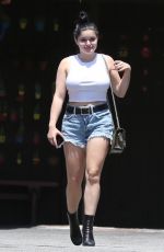 ARIEL WINTER in Cut-Off Denim Out in Los Angeles 05/15/2018