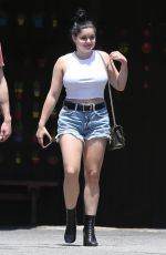 ARIEL WINTER in Cut-Off Denim Out in Los Angeles 05/15/2018