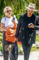 ASHLEE SIMPSON Arrives at Airport in Eleuthera 04/30/2018