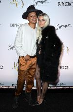 ASHLEE SIMPSON at Jennifer Lopez Celebrates Release of Dinero Single in Las Vegas 05/20/2018