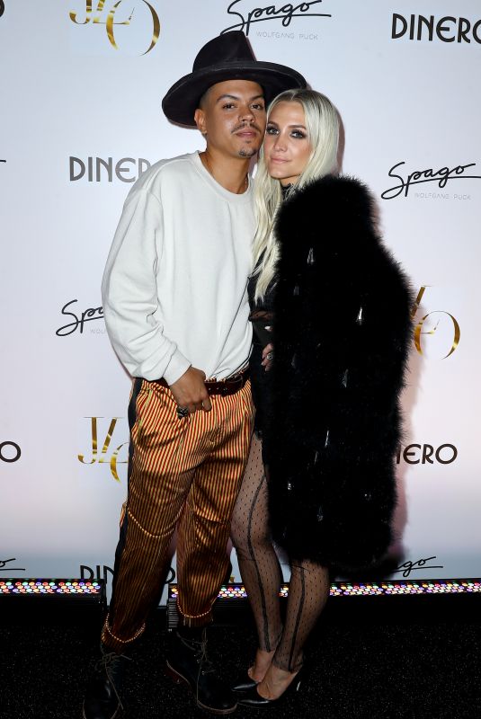 ASHLEE SIMPSON at Jennifer Lopez Celebrates Release of Dinero Single in Las Vegas 05/20/2018