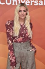 ASHLEE SIMPSON at NBC/Universal Summer Press Day in Universal City 02/05/2018