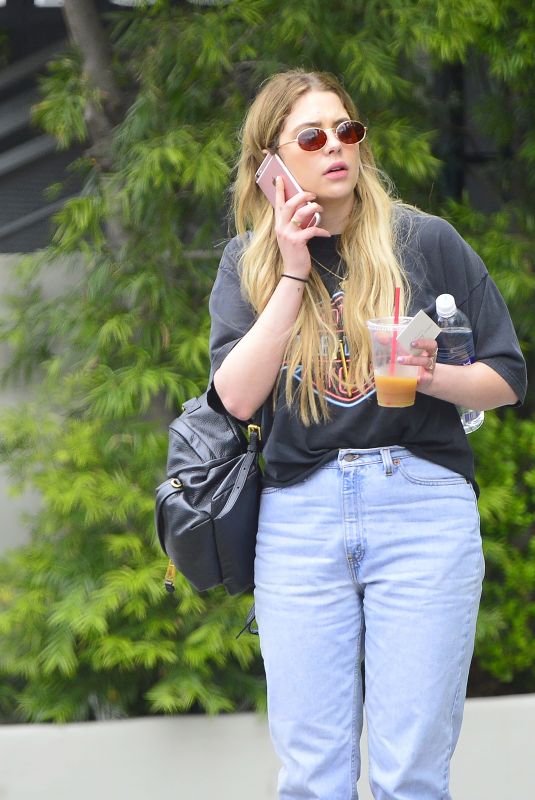 ASHLEY BENSON Out and About in Los Angeles 05/24/2018