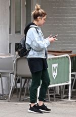 ASHLEY BENSON Out and About in New York 05/22/2018