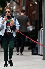 ASHLEY BENSON Out and About in New York 05/22/2018