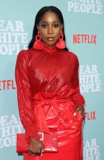 ASHLEY BLAINE at Dear White People Premiere in Los Angeles 05/02/2018