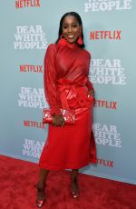 ASHLEY BLAINE at Dear White People Premiere in Los Angeles 05/02/2018