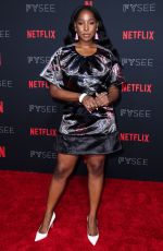 ASHLEY BLAINE FEATHERSON at Netflix FYSee Kick-off Event in Los Angeles 05/06/2018