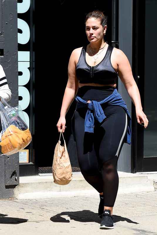 ASHLEY GRAHAM Leaves Dogpound Gym in New York 05/21/2018