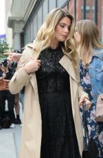 ASHLEY GREENE Arrives at AOL Build in New York 05/22/2018