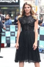 ASHLEY GREENE Arrives at AOL Build in New York 05/22/2018