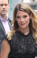 ASHLEY GREENE Arrives at AOL Build in New York 05/22/2018