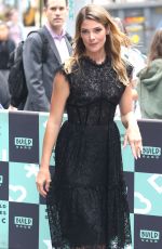ASHLEY GREENE Arrives at AOL Build in New York 05/22/2018