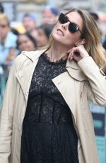 ASHLEY GREENE Arrives at AOL Build in New York 05/22/2018