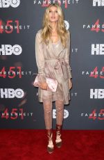 ASHLEY HAAS at Fahrenheit 451 Premiere in New York 05/08/2018