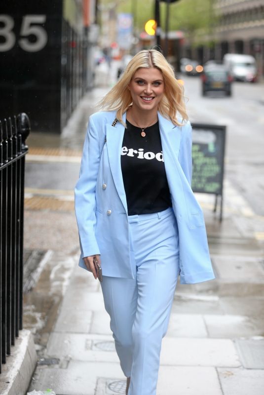 ASHLEY JAMES Out in London 04/30/2018