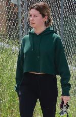 ASHLEY TISDALE Leaves a Spa in Los Angeles 05/13/2018