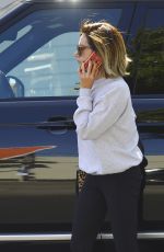 ASHLEY TISDALE Show New Short and Blonde Hairstyle in Los Angeles 05/15/2018