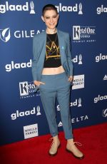 ASIA KATE DILLON at 2018 Glaad Media Awards in New York 05/05/2018