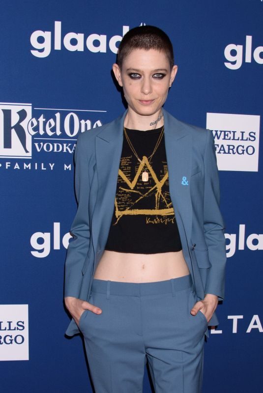 ASIA KATE DILLON at 2018 Glaad Media Awards in New York 05/05/2018