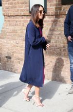 AUBREY PLAZA Leaves Greenwich Hotel in New York 05/10/2018