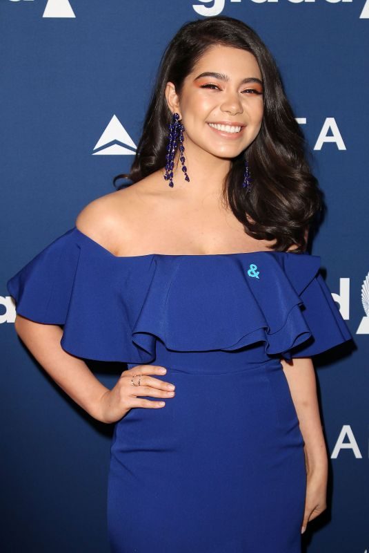 AULI’I CARVALHO at 2018 Glaad Media Awards in New York 05/05/2018