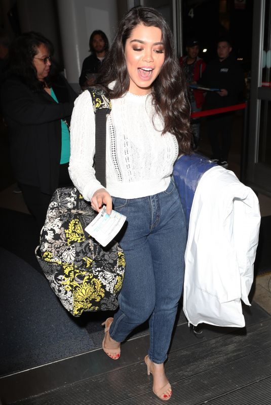 AULI’I CARVALHO at Los Angeles International Airport 05/03/2018