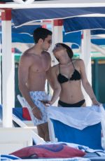 AURORA RAMAZZOTTI in Bikini at a Beach in Forte Dei Marmi 05/20/2018