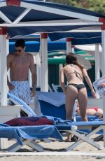 AURORA RAMAZZOTTI in Bikini at a Beach in Forte Dei Marmi 05/20/2018