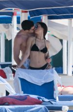 AURORA RAMAZZOTTI in Bikini at a Beach in Forte Dei Marmi 05/20/2018