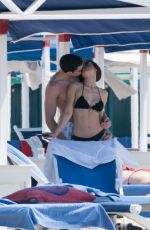 AURORA RAMAZZOTTI in Bikini at a Beach in Forte Dei Marmi 05/20/2018