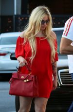 AVRIL LAVIGNE and Phillip Sarofim Out in Los Angeles 04/22/2018