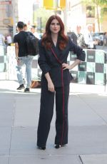 AYA CASH Arrives at Build Studios in New York 05/23/2018