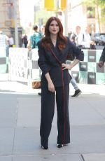 AYA CASH Arrives at Build Studios in New York 05/23/2018