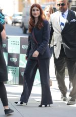 AYA CASH Arrives at Build Studios in New York 05/23/2018