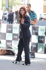 AYA CASH Arrives at Build Studios in New York 05/23/2018