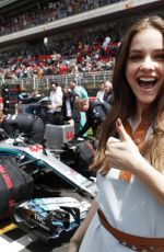 BARBARA PALVIN at Spanish Grand Prix 05/13/2018