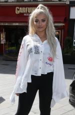 BEBE REXHA Arrives at Global Radio in London 05/03/2018
