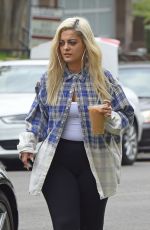 BEBE REXHA Out for Ice Coffee in Los Angeles 05/22/2018