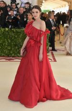 BEE SHAFFER at MET Gala 2018 in New York 05/07/2018