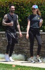BEHATI PRINSLOO and Adam Levine Out and About in Los Angeles 05/27/2018