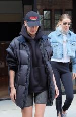 BELLA and GIGI HADID Out and About in New York 05/01/2018