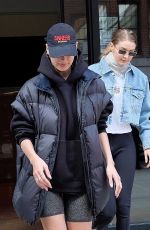 BELLA and GIGI HADID Out and About in New York 05/01/2018