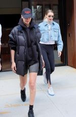 BELLA and GIGI HADID Out and About in New York 05/01/2018