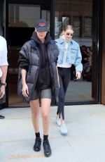 BELLA and GIGI HADID Out and About in New York 05/01/2018