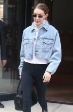 BELLA and GIGI HADID Out and About in New York 05/01/2018
