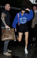 BELLA HADID Arrives at Her Hotel in London 05/29/2018